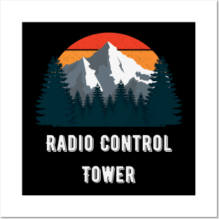 Radio Control Tower Posters and Art